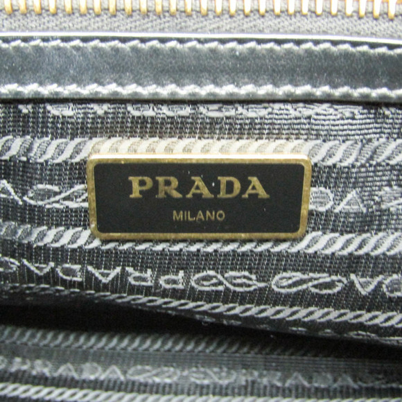 PRADA Black Leather Shoulder Bag - Picture 13 of 15
